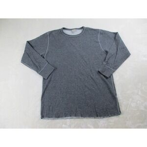 L.L. Bean Shirt Mens Extra Large Tall Gray‎ Long Sleeve Outdoors Wool Casual